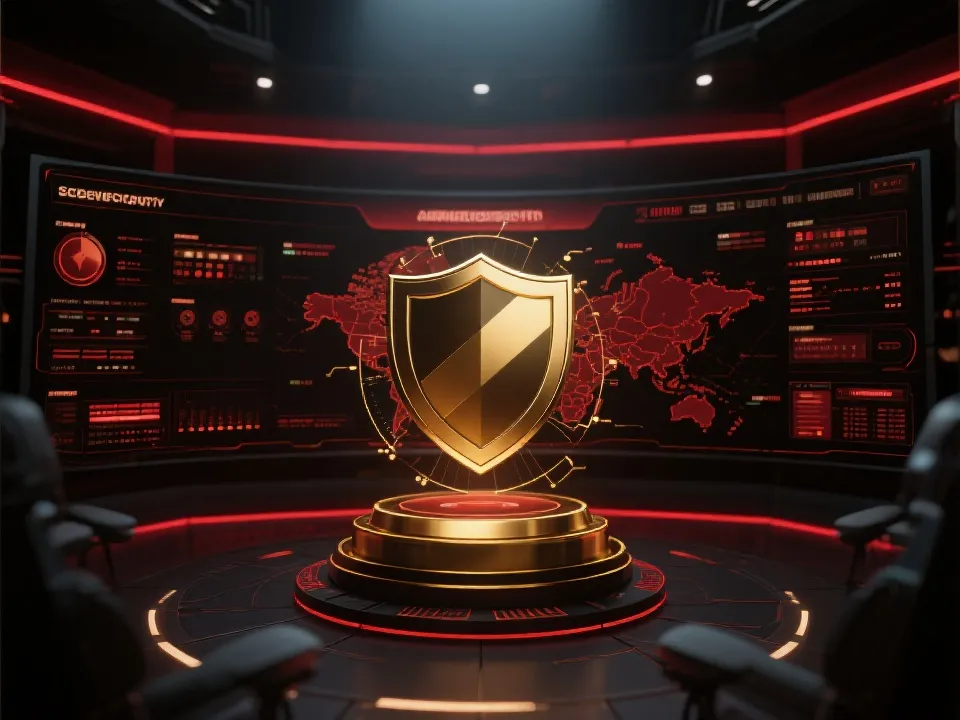 安全认证中心可视化示意图